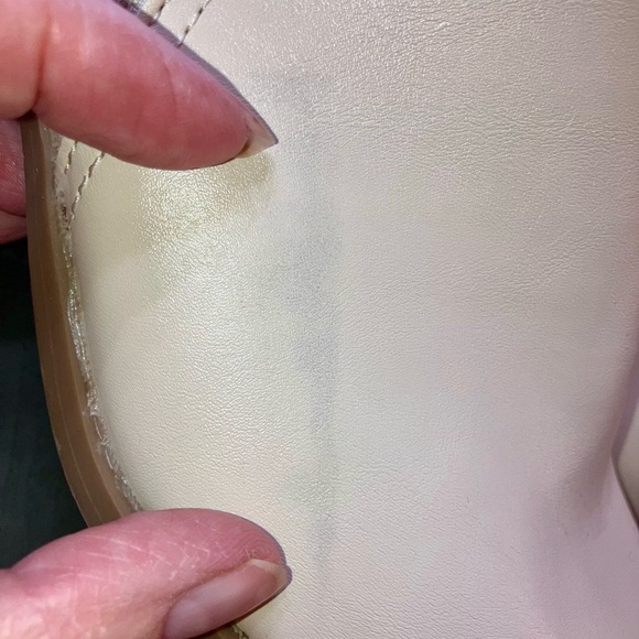 NWT Arizona Jean Company Off-White Ankle Booties - Picture 14 of 15